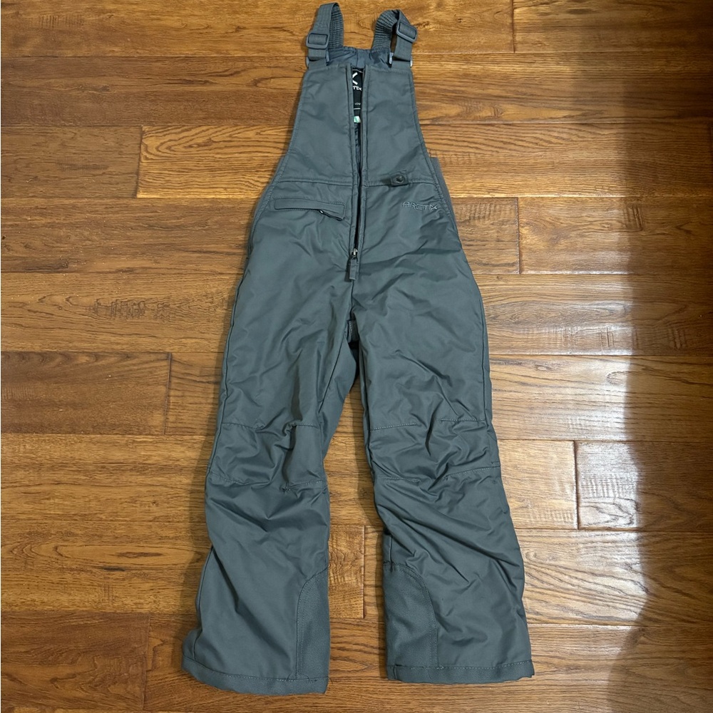 Arctix Youth Snow Bib in Dark Gray